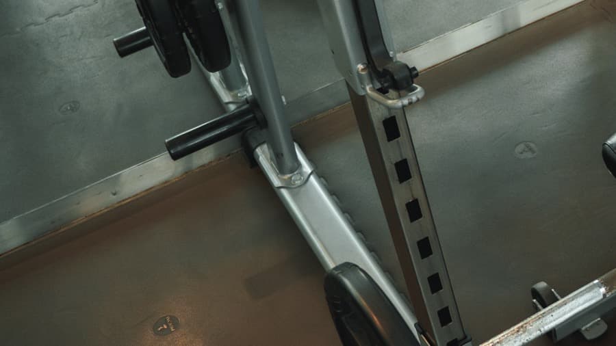 Barbell and strength-training equipment in the Progressive Performance studio.